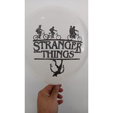 20 Globos Impresos Stranger Things , Diseño Logo, Apto Helio