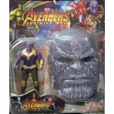 Muñeco Avengers Sonido + Mascara - Thanos. Juguetes Niños