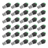 30x Conector Bnc Macho Borne Parafuso P/ Câmera De Cftv