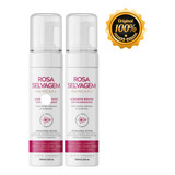 Kit 2 Espuma Limpeza Rosa Selvagem 150ml