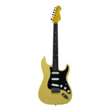 Guitarra Eletrica Phx Stratocaster Sunset Series Vintage St2 Orientação Da Mão Destro Cor Creme Material Do Diapasão Bordo