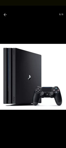 Sony Playstation 4 Pro 1tb Standard  Color Negro Azabache