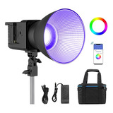 Iluminador Led Tocha Profissional Sokani X100 Rgb 100w + Nf