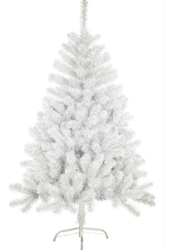 Árbol De Navidad Frondoso Artificial 2.10m Soporte Metálico