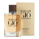 Perfume Hombre Giorgio Armani Acqua Di Gio Absolu Edp 125ml