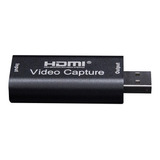 Tarjeta Captura De Vídeo Hdmi Usb 2,0 Hdmi A Usb