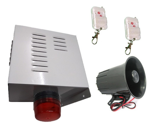 Alarma Comunitaria Con 2 Controles, 20w