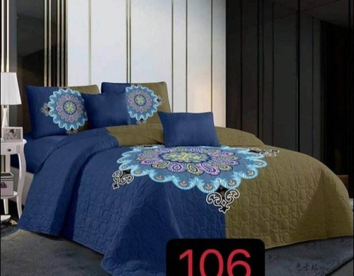 Cubrecama De Verano  Quilt King  Diseños Mandala 