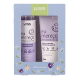 Kit Sabonete Líquido + Loção Corporal Lavanda Relaxante Kiss