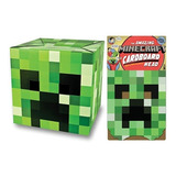 Minecraft Creeper Head Box Head Costume Mask Envío Express