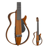 Violão Silent Elétrico Escala Em Ébano Nylon Yamaha Slg200nw