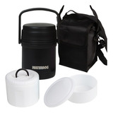 Lunchera Vianda Termica Waterdog + Bolso 1200 Ac Inox