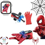 Brinquedo Infantil Homem Aranha Luva Lançador De Teia Spider