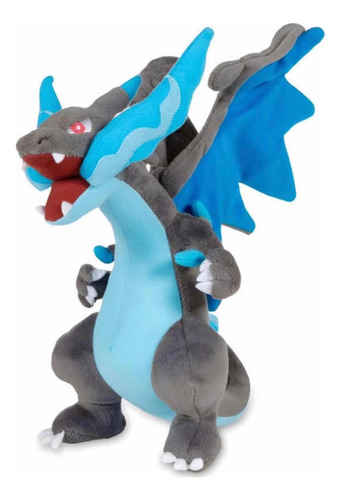 Peluche Mega Charizard X Pokemon Game Freak Nintendo Regalo