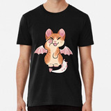 Remera Gato Dragón Atigrado Naranja Algodon Premium