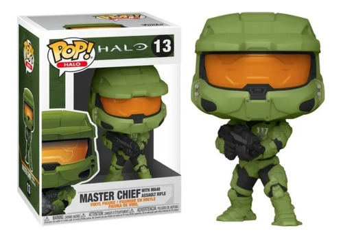 Funko Pop Master Chief Assault Rifle 13 Halo 