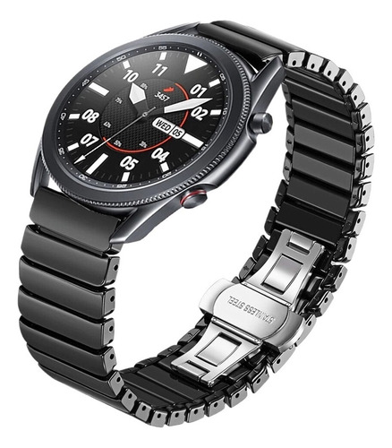 Correa De Cerámica Para Galaxy Watch 3 Banda De 45mm Y 41m