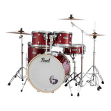 Bateria Pearl Export Exl 725 P/c  Com Ferragens E Pedal