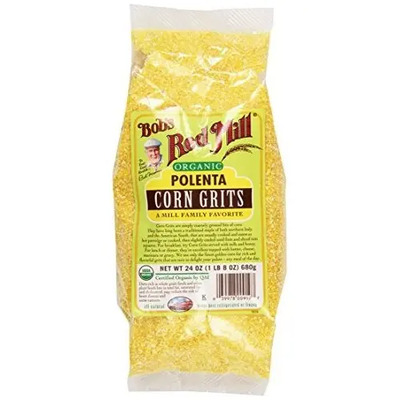 Red Mill De Bob, Maíz Orgánico / Polenta Sémola, 24 Oz