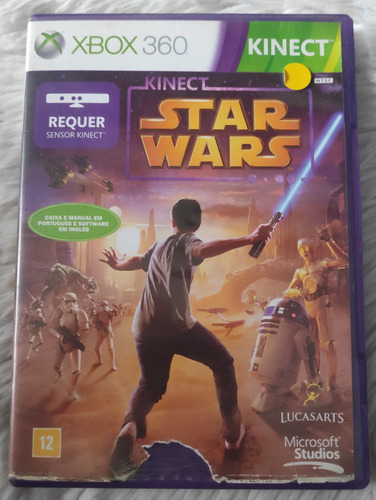 Jogo Kinect Star Wars (xbox 360, Mídia Física)