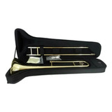 Trombon De Embolos Sib Silvertone Laqueado Sltb009