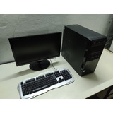 Pc De Escritorio Cpu + Monitor + Teclado Computadora Compu