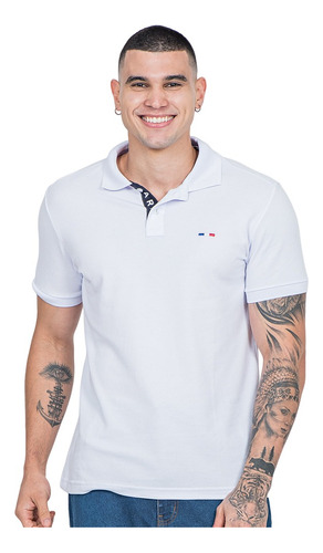 Polo Masculino Piquet França 4034-