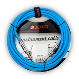 Joyo Cm-04 Cable Para Guitarra Bajo 4.5 Metros 15 Pies I - I Color Azul