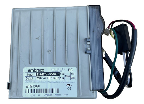 Tarjeta Inversora Embraco W10710090 1/3hp 3.3a