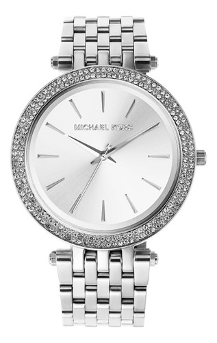 Michael Kors Reloj Para Mujer Darci En Tono Plateado Mk3190