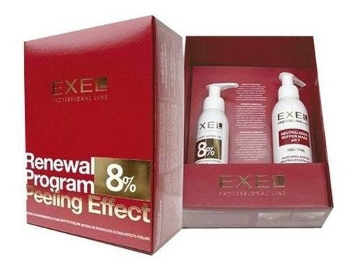 Peeling Facial Exel Kit 8% Máscara Cosmetología