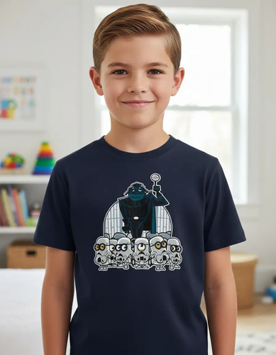 Playera Sublimada Minions Troopers Infantil