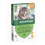 Advantage Hasta 4 Kg Antiparasitario Gato