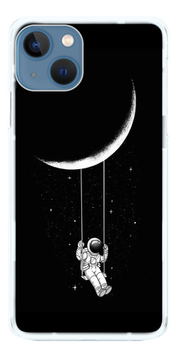 Capinha Compatível Astronauta Balanço - iPhone