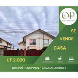 Se Vende Casa , Villa Cruz De Lorena 2, Quilpue