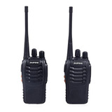 Combo 2 Radios Baofeng Bf-888s  Audifonos Para Fincas,bodega