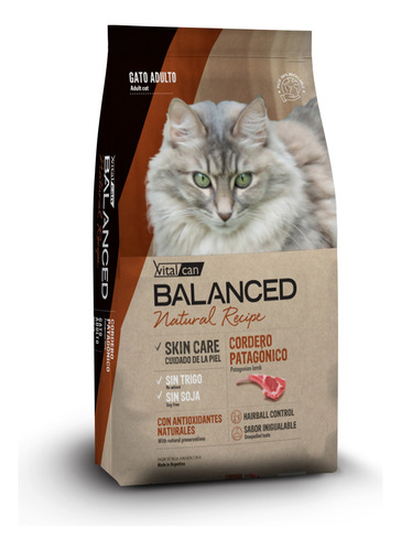 Vital Can Balanced Gato Cordero X 15 Kg + 3 Kg Gratis