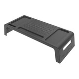 Suporte Para Monitor Notebook Com Regulagem De Altura Preto