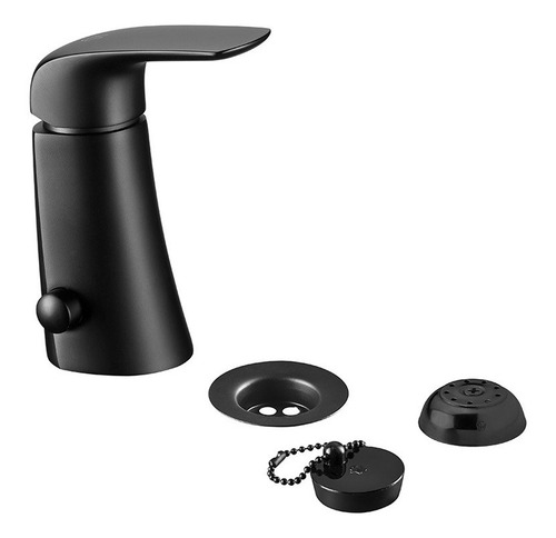 Grifería Fv Epuyén Bidet Monocomando 189/l2 Negro Mate Cta