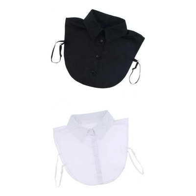 Cxra A.a 2 Piezas De Algodón Falso Faux Camisa Peter Pan Ca | Envío gratis