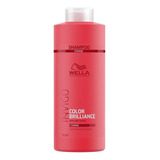 Shampoo Wella Brilliance Invigo 1000 Ml Protección De Color
