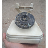 Antiguo Telefono En Baquelita Marfil Decoracion O Repuestos