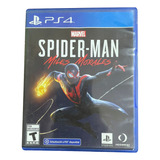 Juego Para Ps4: Marvel's Spider-man: Miles Morales