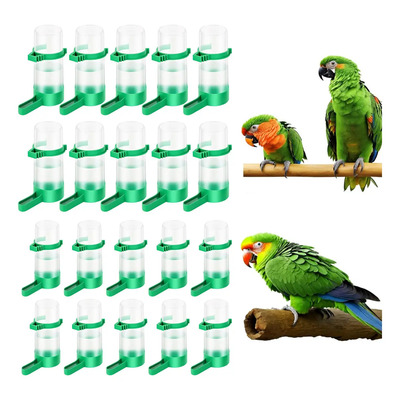 Doubem Bebederos Separadores Para Pájaros Dispensador Agua 20pzs, Comedero Bebedero Antiderrame Antiesparcimiento, Suitable Botella Loros, Periquitos, El Plastico Suministros Mascotas Aves Corral | MercadoLibre