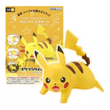 Bandai - Model Kit Quick!! Pokemon Pikachu Battle Pose