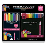 Prismacolor Jr Colores Gel + Lapices De Colores Giratorios