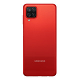 Smartphone Samsung Galaxy A12 Tela 6,5 64gb 4gb Ram Vermelho