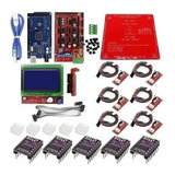 Kit Impressora 3d + Placa Compatível Arduino Mega + 5 8825.