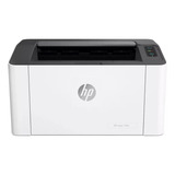 Impresora Láser Hp 107w Monocromática Wifi Color Blanco/gris
