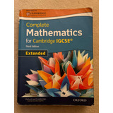 Libro Complete Mathematics For Cambridge Igcse Extended